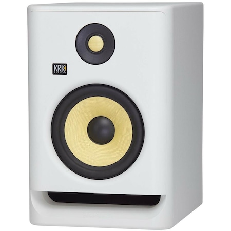 Boombox 7 in. Studio Monitor, White BO2666763